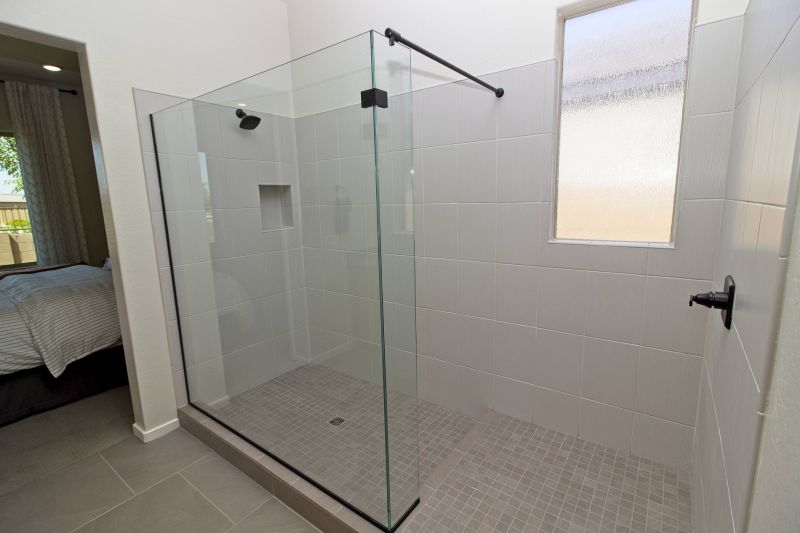 Modern Shower with Glass Walls